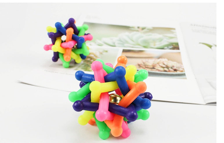 Rainbow Dog Ball