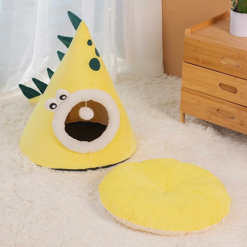 Dinosaur Cat Bed