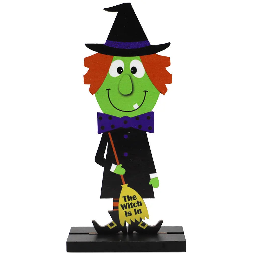 Halloween Pumpkin Man Witch Home Table Decoration petsiam