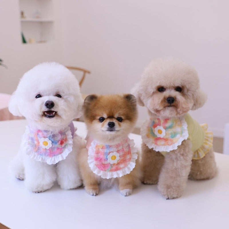 Lace Dog Towel