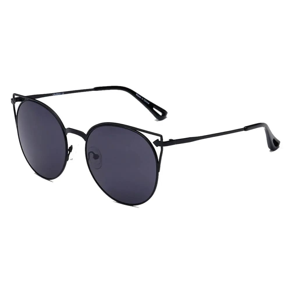 Clayton - Women Round Petite Cat Eye Sunglasses Circle
