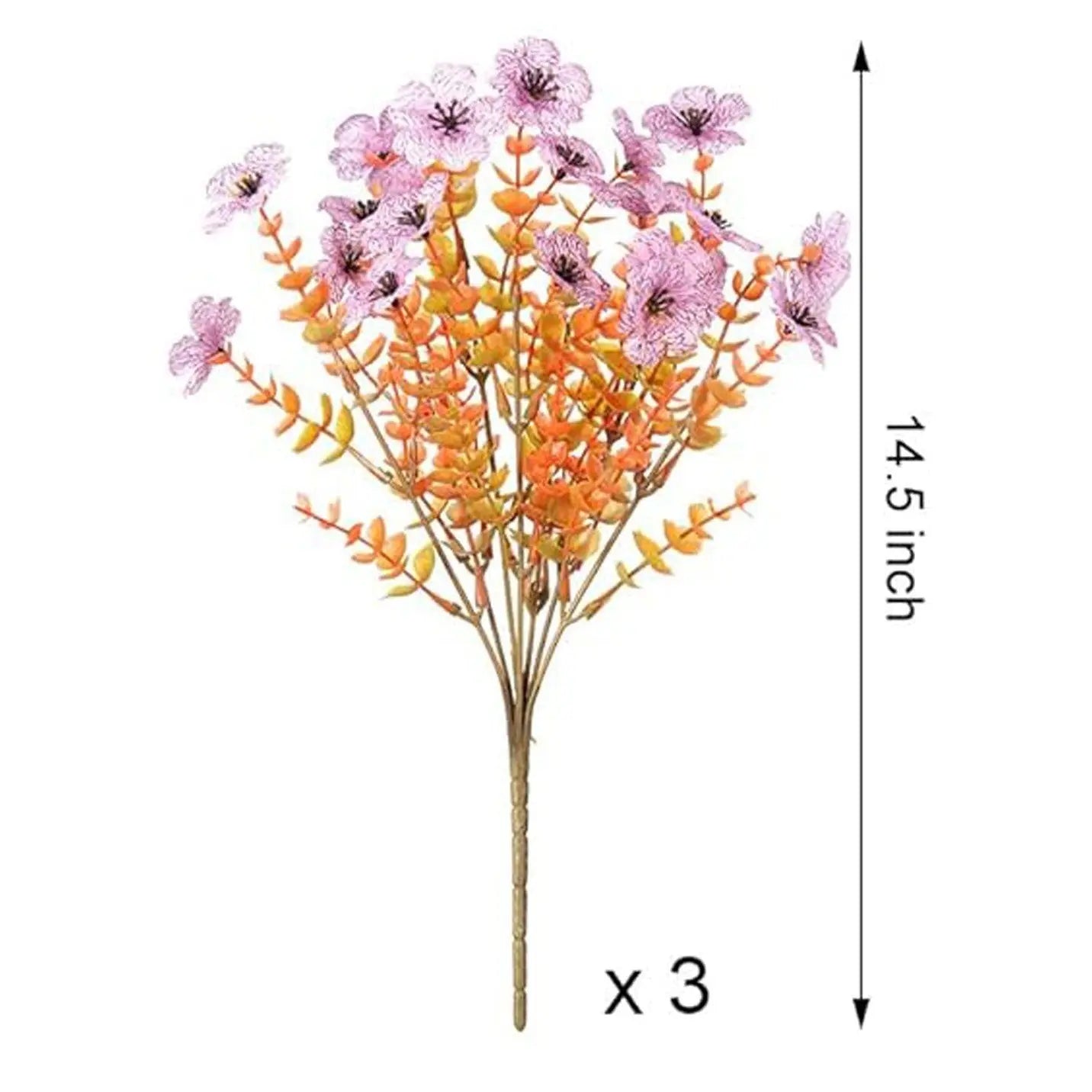 Autumn Outdoor Flower Artificial Fake Flower petsiam