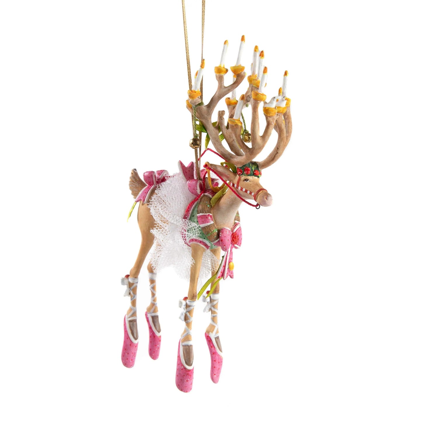 MINI Dash Away Reindeer Ornaments SOLD INDIVIDUALLY by Patience Brewster