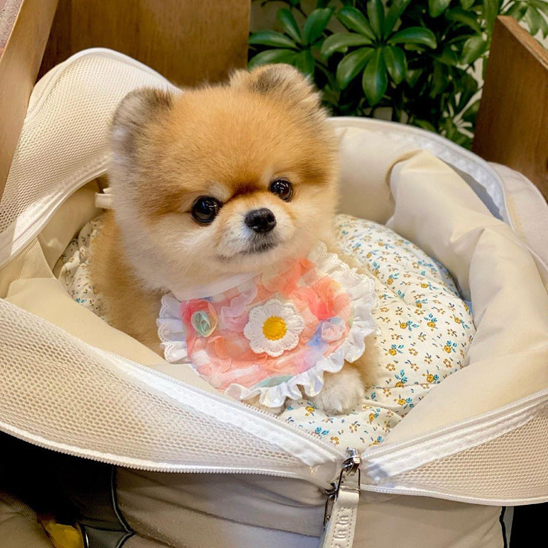 Lace Dog Towel