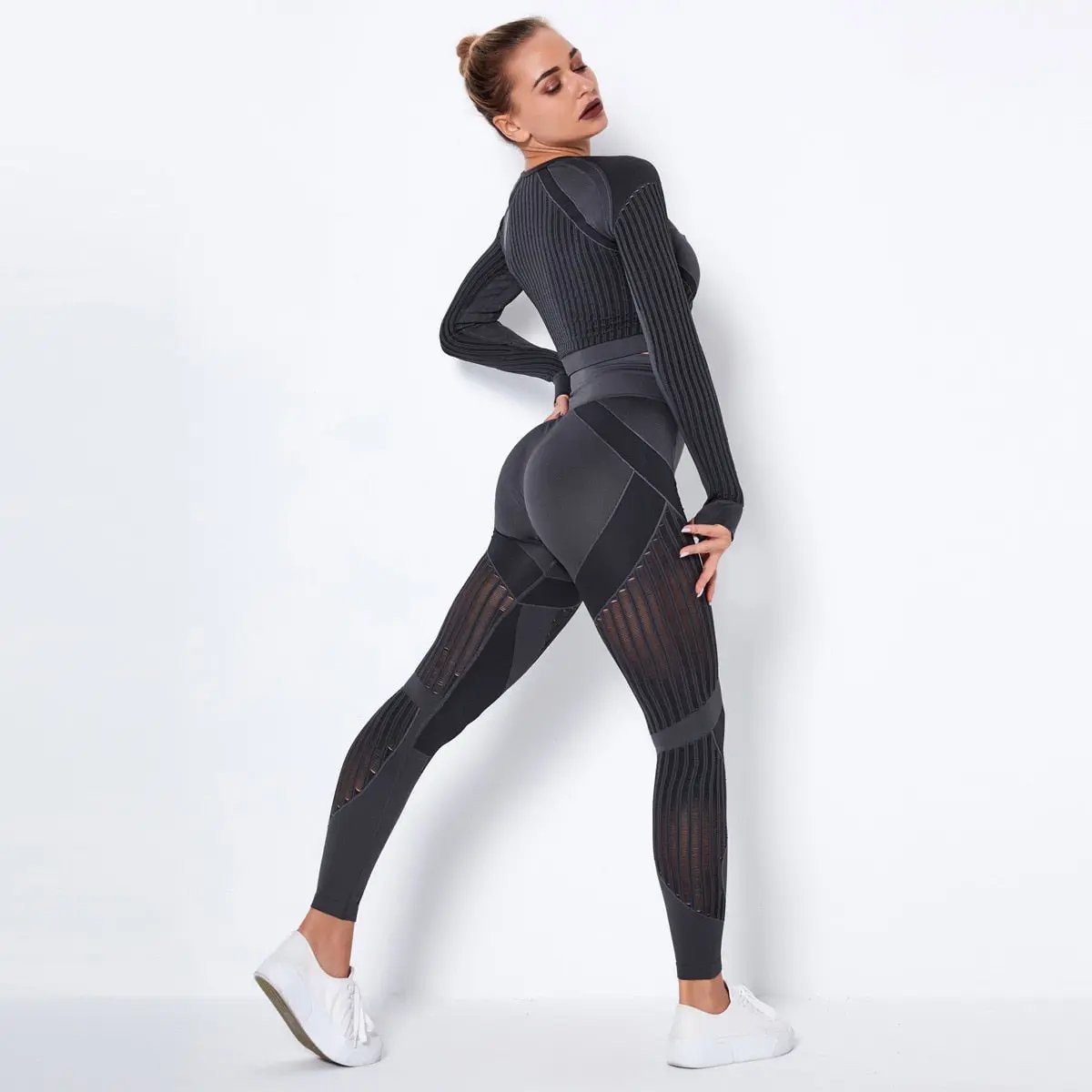 High Waist Yoga Pants Gym Leggings Sport Women Fitness Push Up Leggings Workout Running Tights Sexy Scrunch Butt Leggins