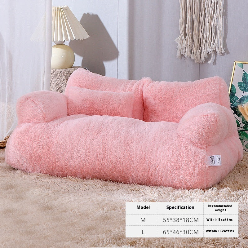 Plush Cat Sofa