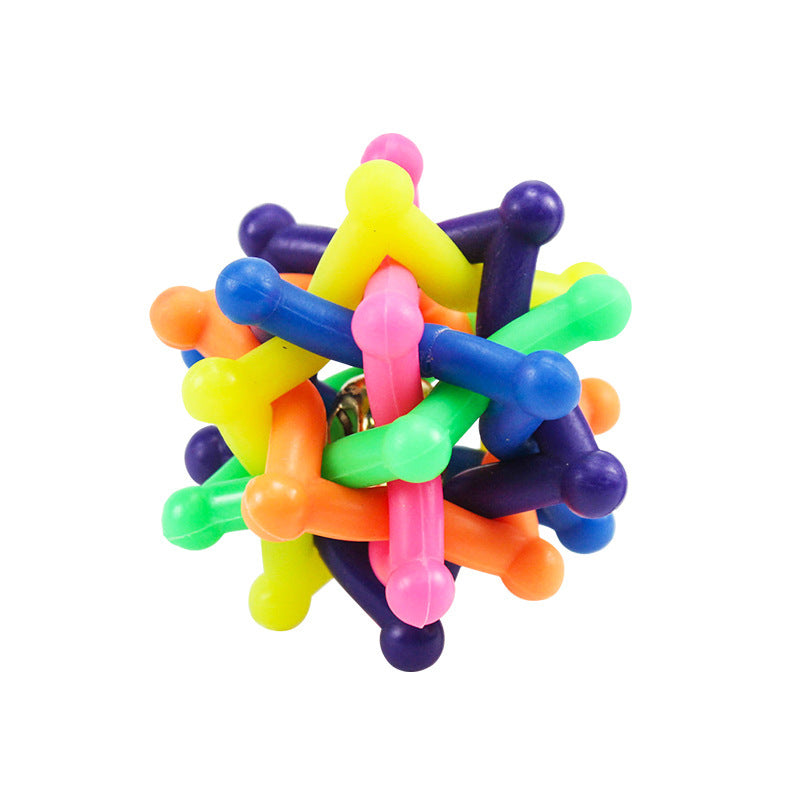 Rainbow Dog Ball