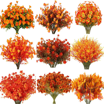 Autumn Outdoor Flower Artificial Fake Flower petsiam