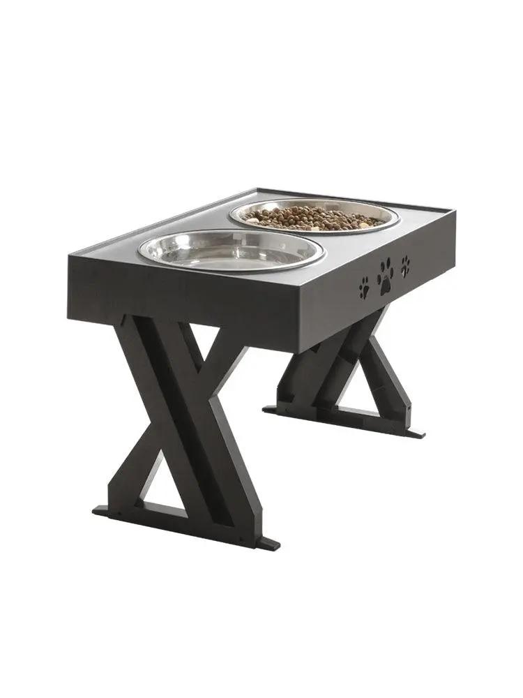 Portable Pet Feeder: Stainless Steel Folding Bowl For Dogs And Cats