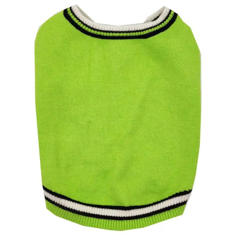 Fruit Green Casual Dog Shirt For Small And Medium-Sized Dogs And Cats