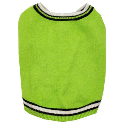 Fruit Green Casual Dog Shirt For Small And Medium-Sized Dogs And Cats