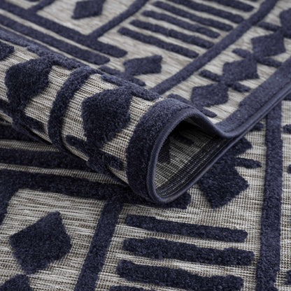 Sillawit 3D Outdoor Area Rug - Clearance