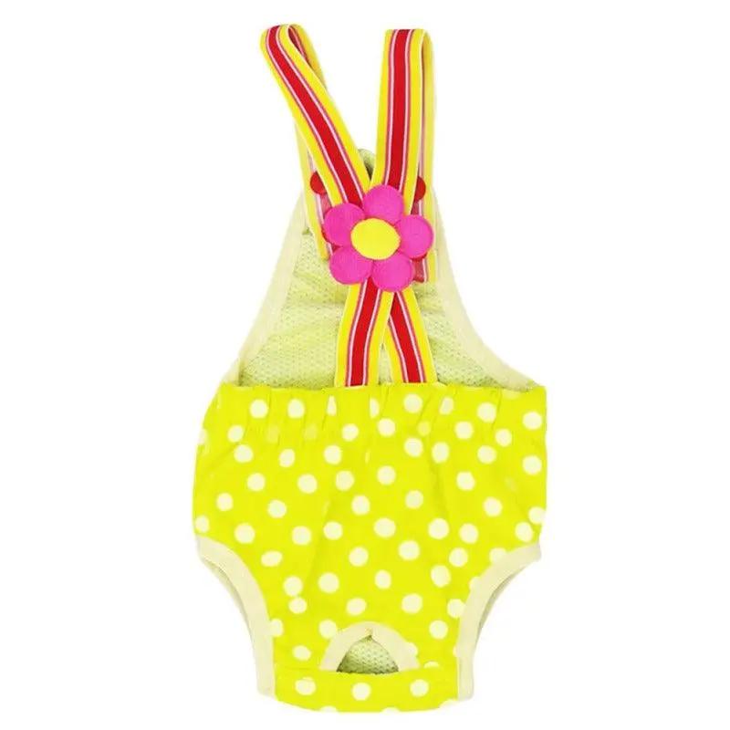 Pet Polka Dot Strap Physiological Pants Anti-Harassment Panties