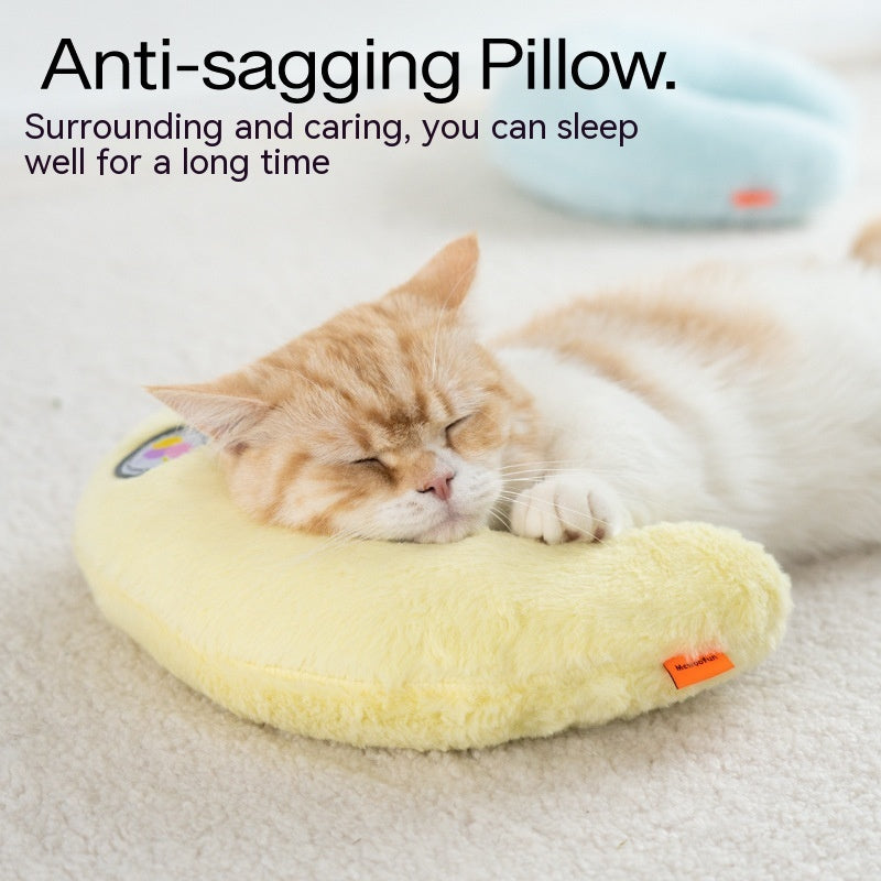 U-Shaped Cat Pillow