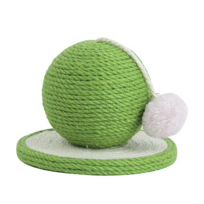 Cat Grabbing Ball