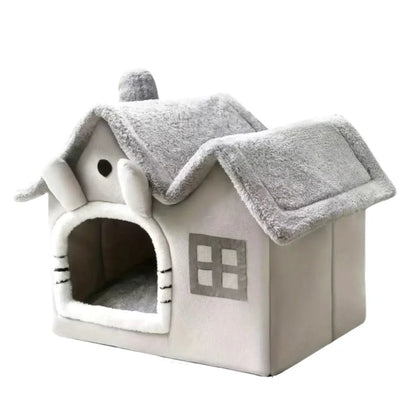 NNETM Classic Soft Cat House Bed for Small Pets