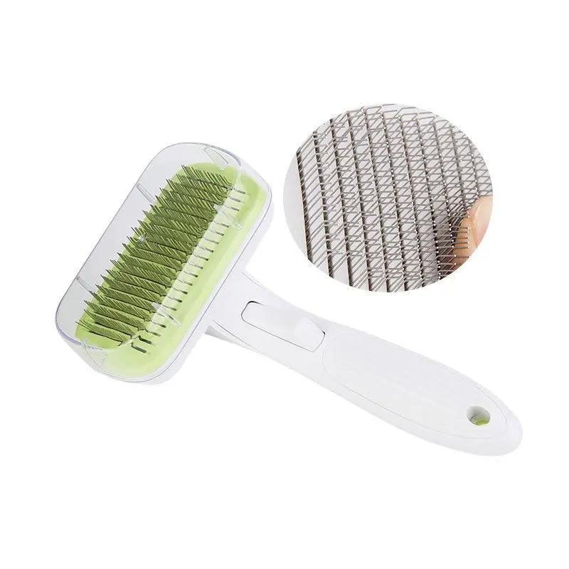 Luxury Pet Grooming Tool: Automatic Hair Brush Remover For Dogs And Cats