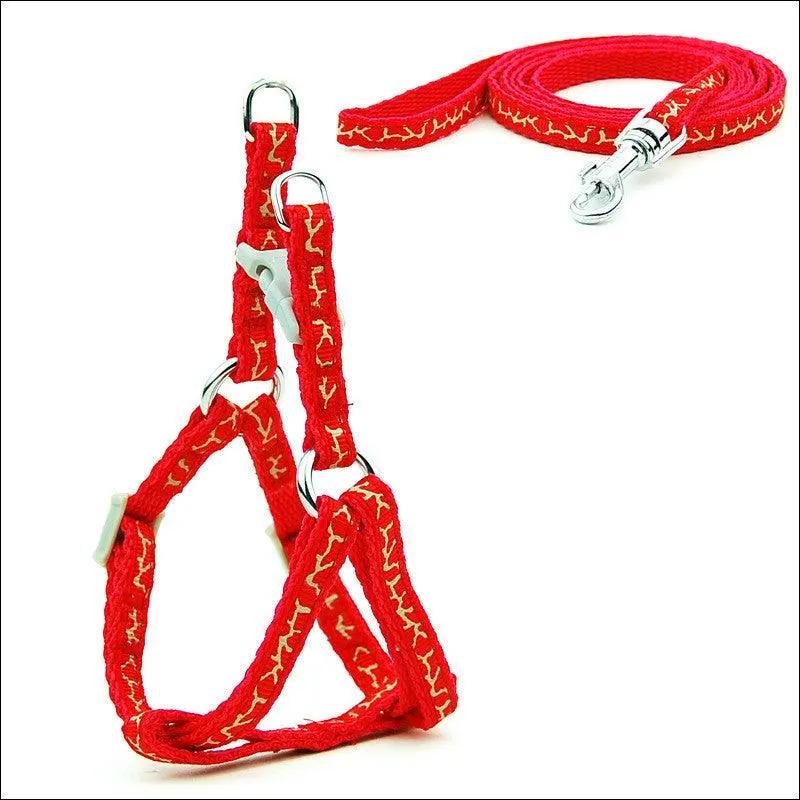 Pet Adventure Chest Strap Leash - Premium Quality Dog And Cat Walking Harness
