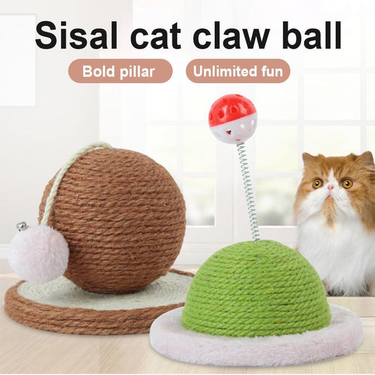 Cat Grabbing Ball