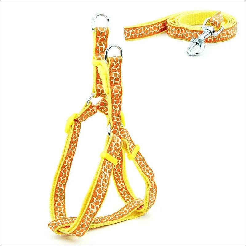 Pet Adventure Chest Strap Leash - Premium Quality Dog And Cat Walking Harness