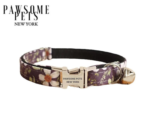 SMALL SIZE DOG & CAT COLLAR - SUNFLOWER