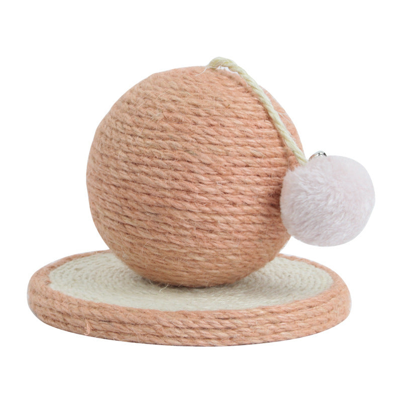 Cat Grabbing Ball