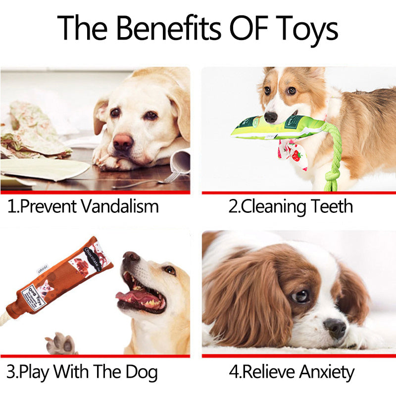 Canvas Dog Toy