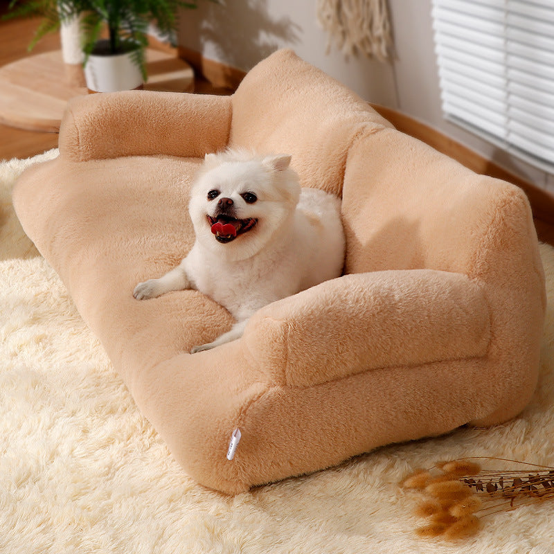 Plush Cat Sofa