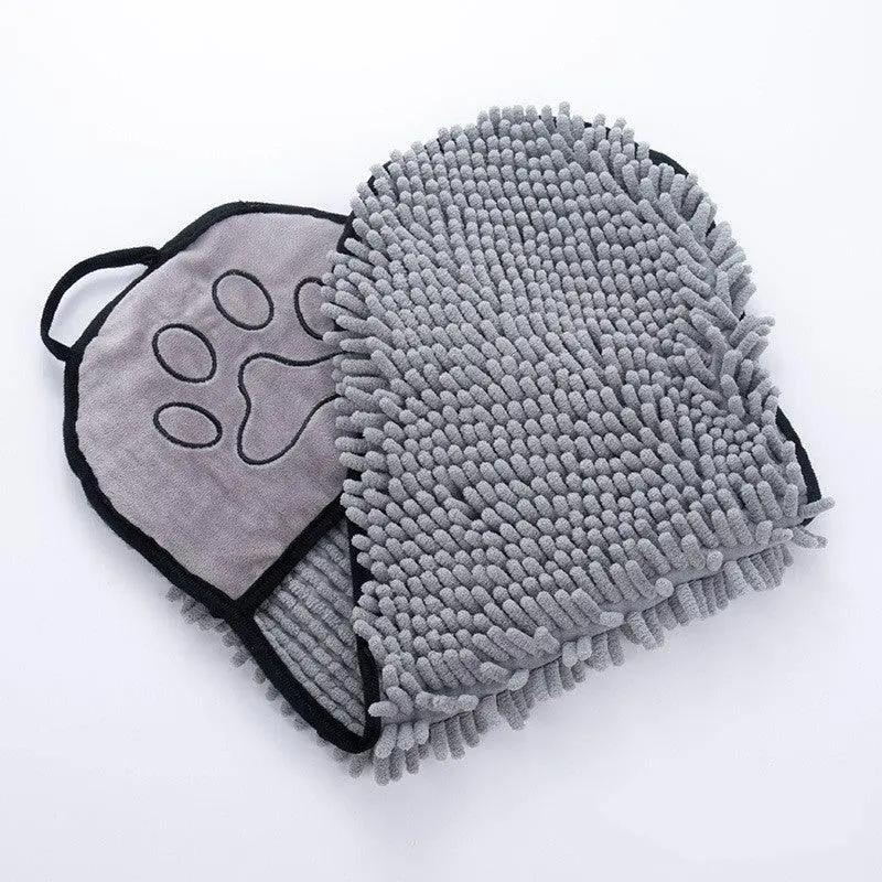 Super Dry Pet Bathrobe - Ultra Absorbent Microfiber Towel For Dogs And Cats