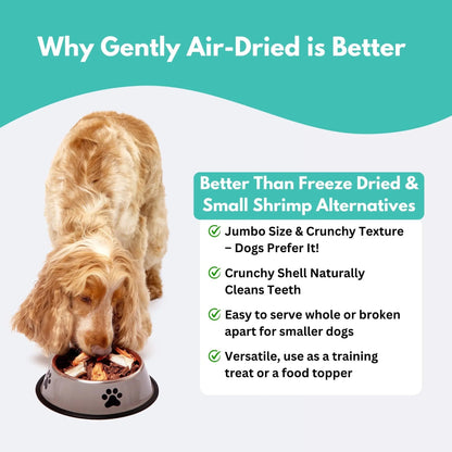 Wild-Caught Australian Jumbo Shrimp Dog Treats