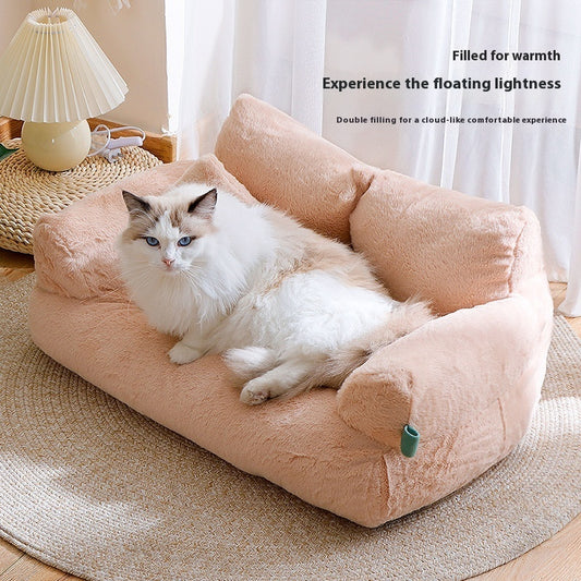 Plush Cat Sofa