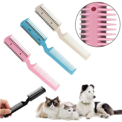 Pet Comb with Blade