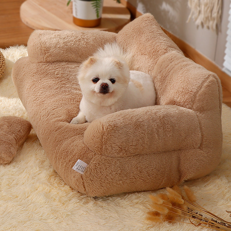 Plush Cat Sofa
