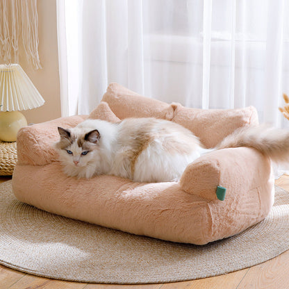 Plush Cat Sofa