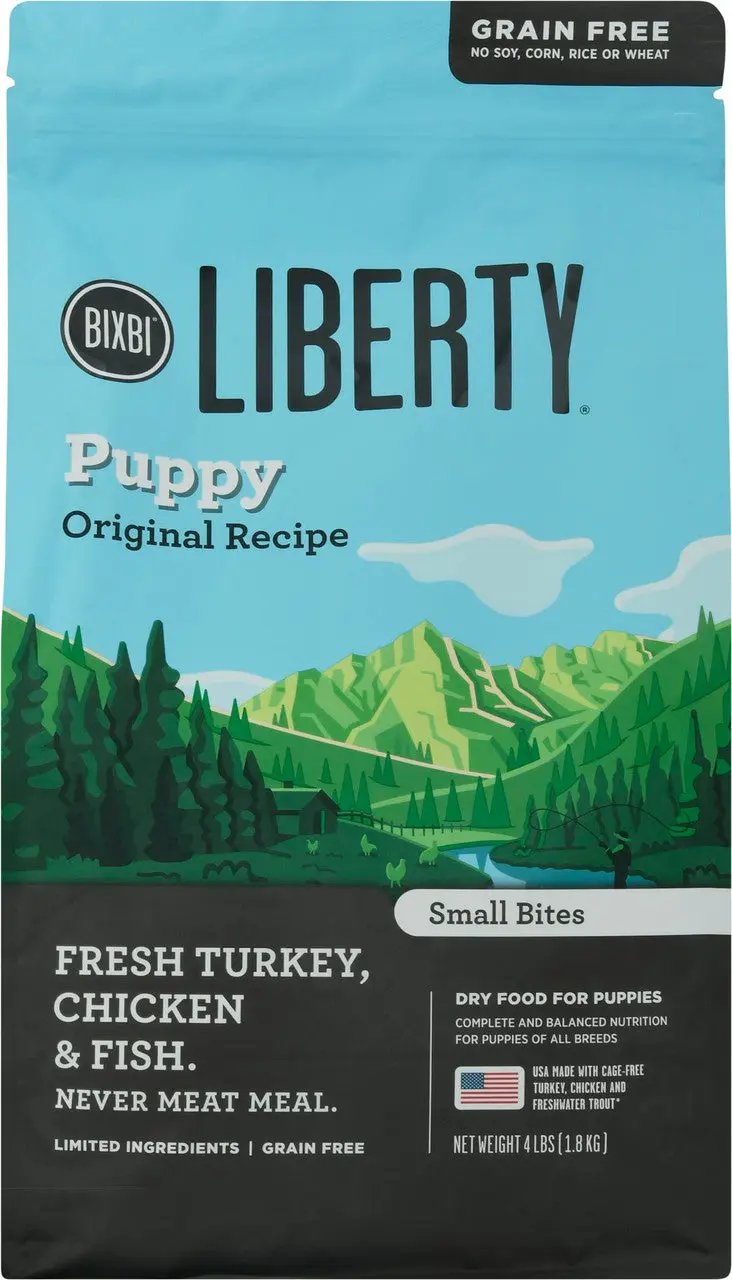 BIXBI LBRTY ORGNL PUPPY ( 6 X 4 LB   )