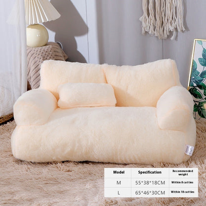Plush Cat Sofa