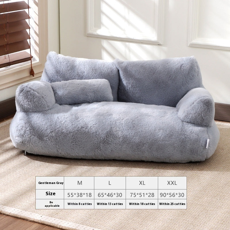 Plush Cat Sofa