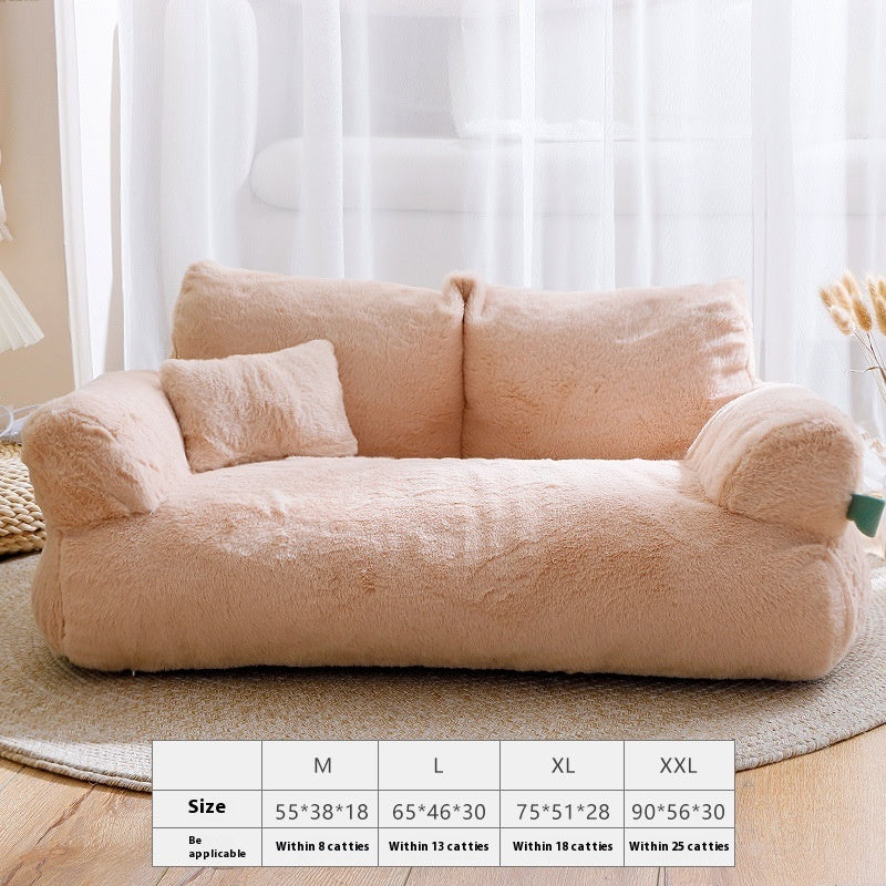 Plush Cat Sofa