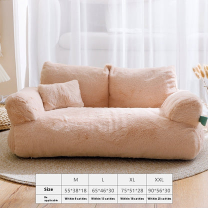 Plush Cat Sofa