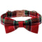 Red Plaid Bow