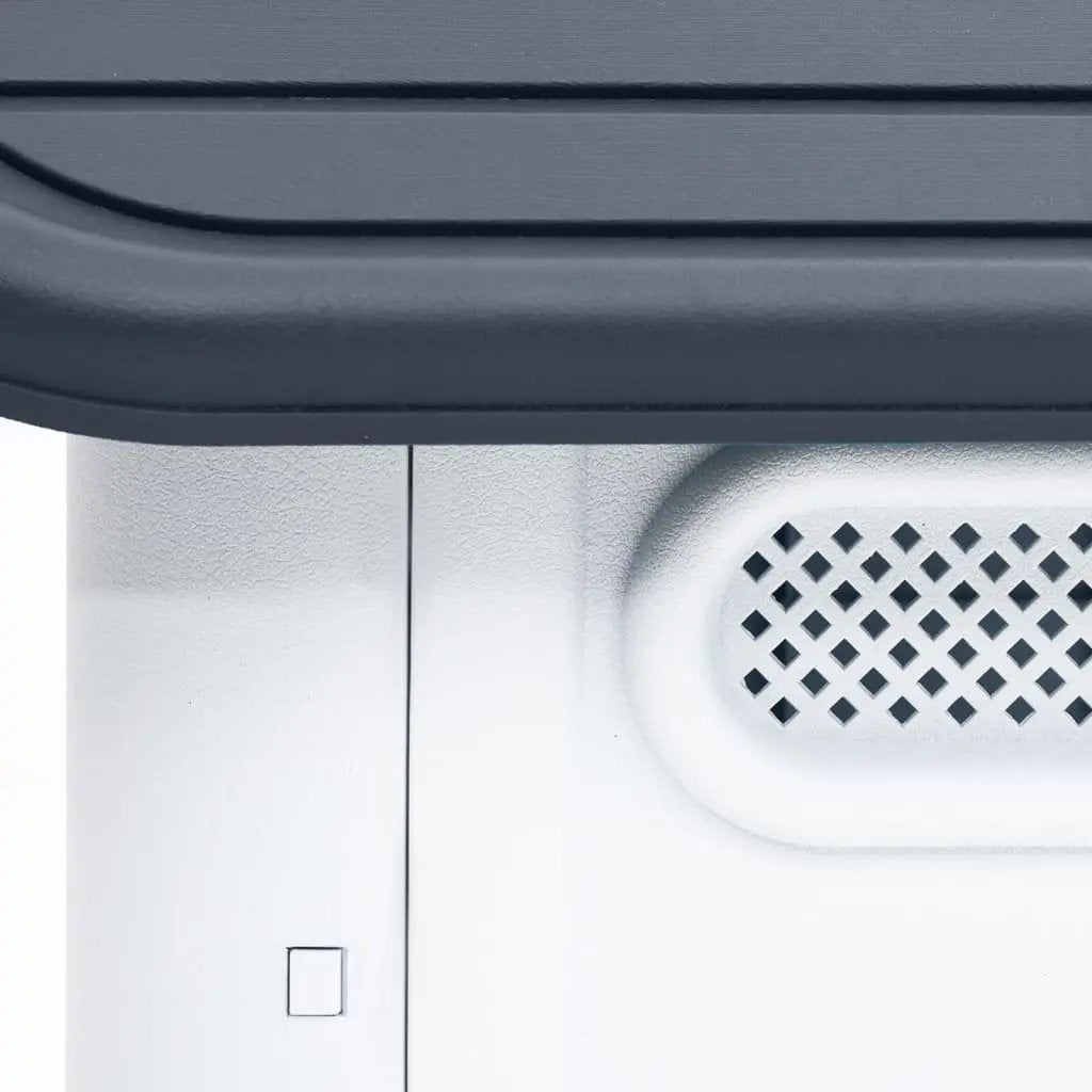 vidaXL Dog House Garden Dog Kennel Small Pet Cage Puppy Shelter Polypropylene