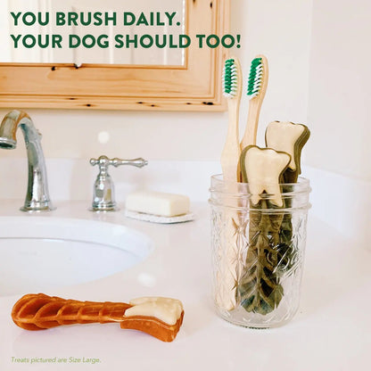 WHMZ DNTL CHW MEDIUM 7CT ( 4 X 7.4 OZ   )