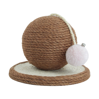 Cat Grabbing Ball