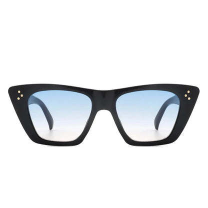Lightnin - Women Retro Cat Eye Fashion Square Sunglasses