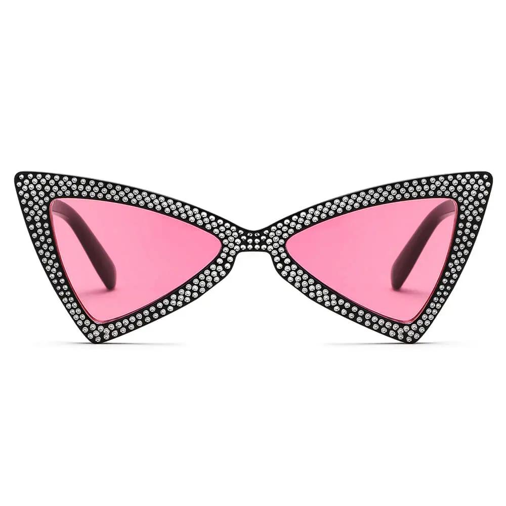 CANBERRA | Women Retro Vintage Extreme Cat Eye Sunglasses
