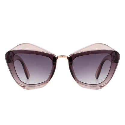 Infernia - Women Square Fashion Irregular Cat Eye Sunglasses