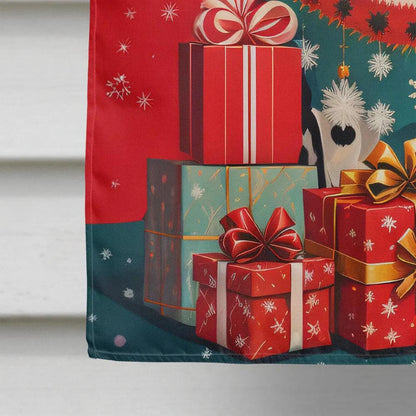 Dalmatian Holiday Christmas House Flag