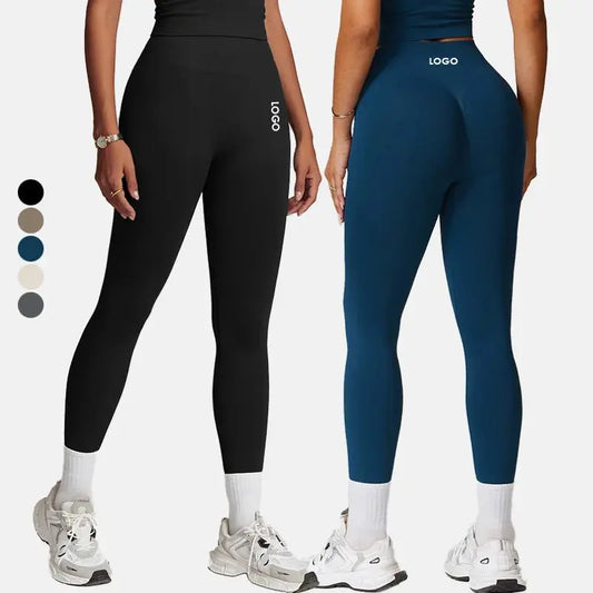 High Quality Seamless Leggings Leggins Para Mujer Gym Ribbed Leggings for Women Yoga Sets Workout Sets for Women Yoga Pants-0