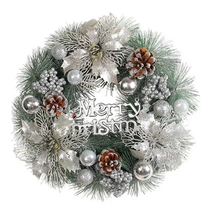 NNEOBA Christmas Wreath Window Holiday Decoration