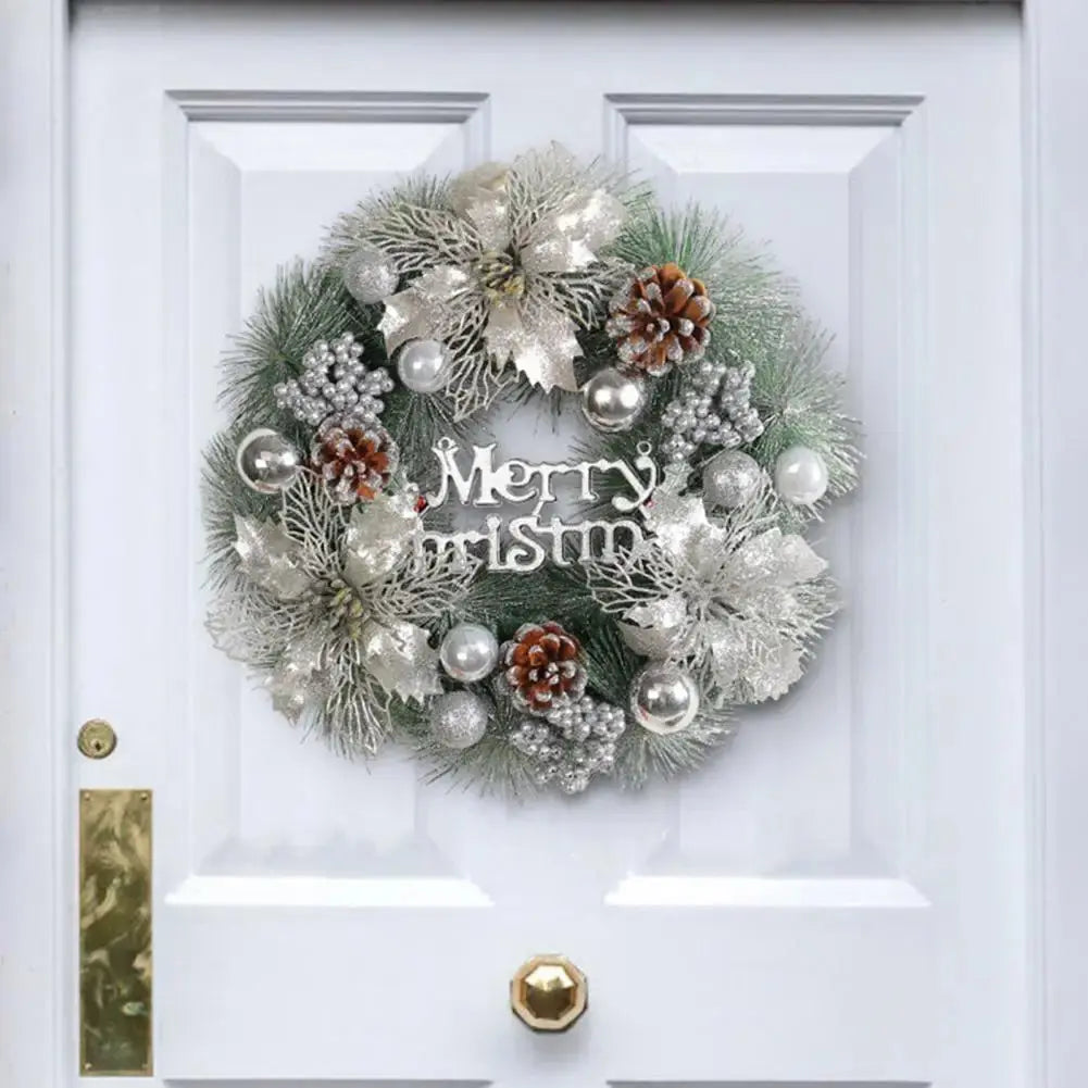 Christmas Wreath Window Holiday Decoration